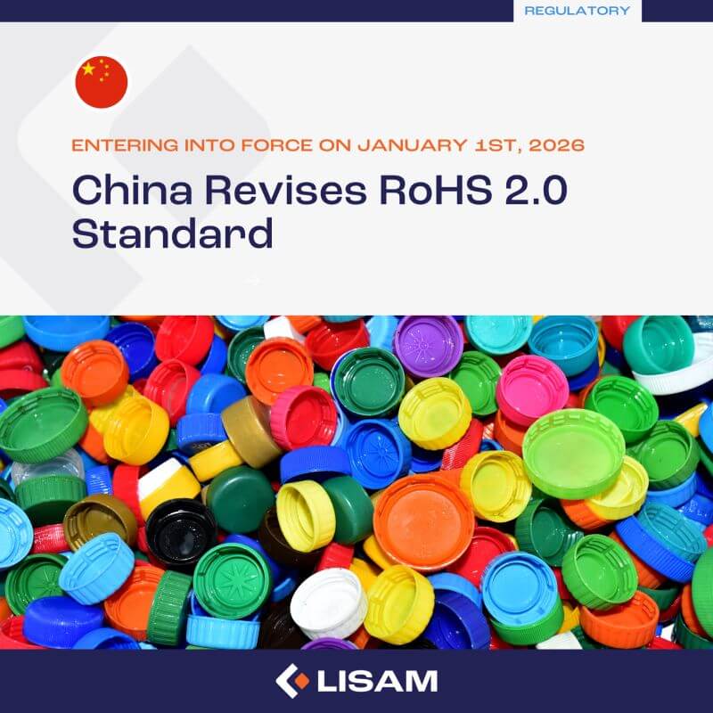 Die Standardization Administration of China (SAC) veröffentlicht eine wichtige Änderung der RoHS 2.0-Norm