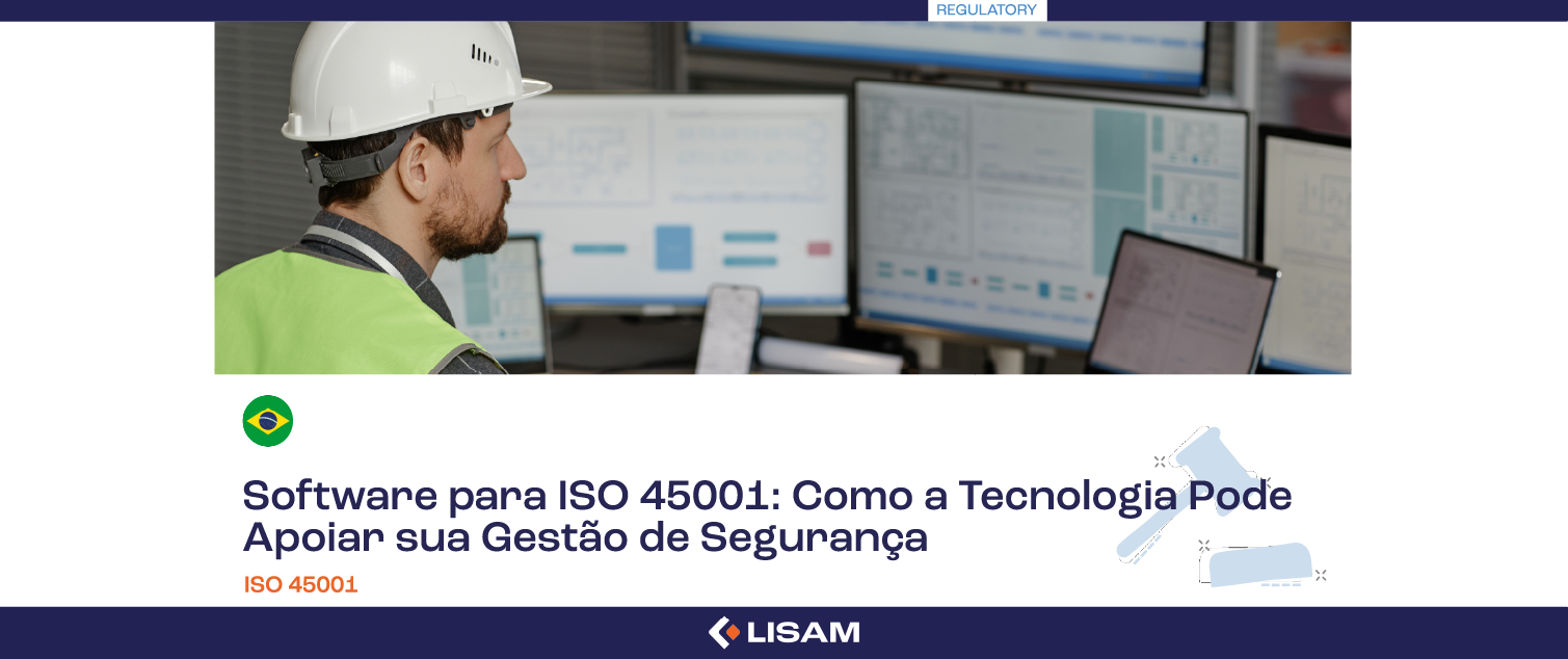 Software para ISO 45001: Como a Tecnologia Pode Apoiar sua Gestão de Segurança