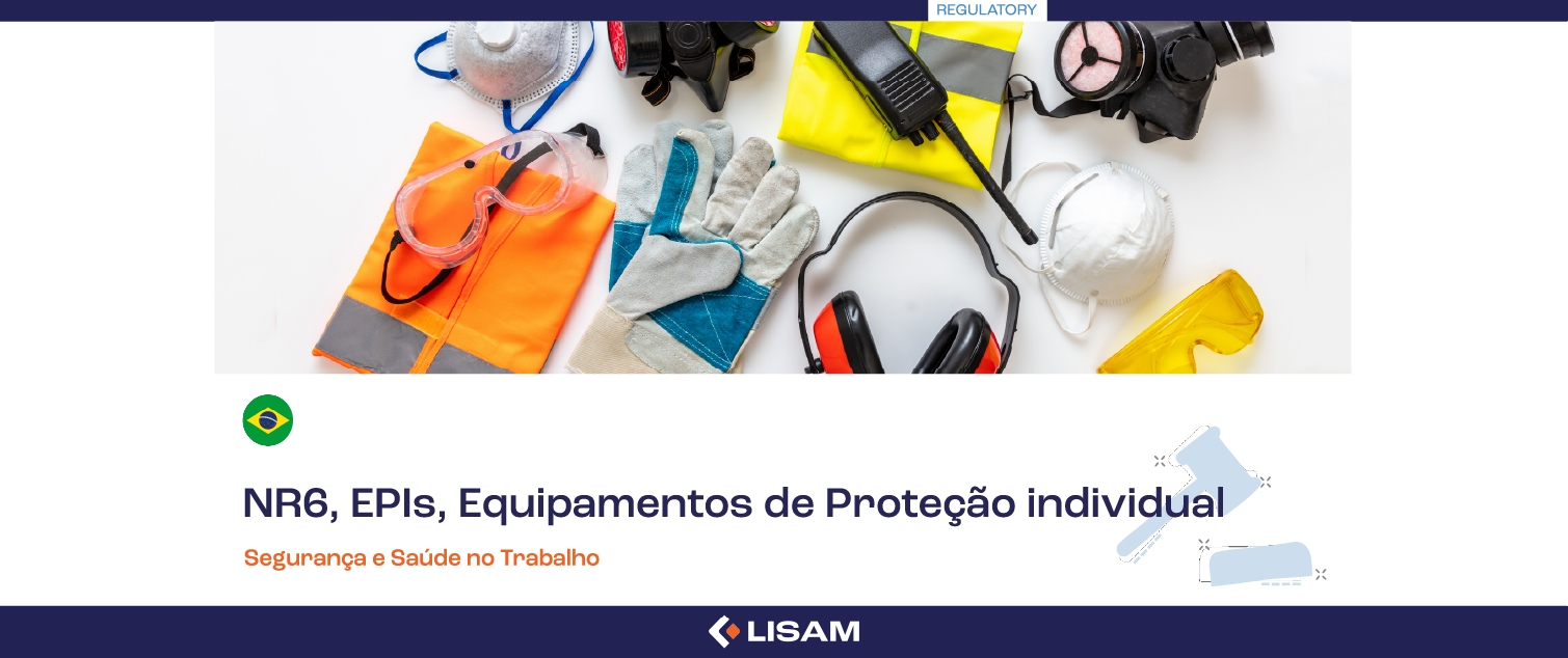 NR 6 e EPIs: obrigações, tipos e boas práticas na segurança do trabalho