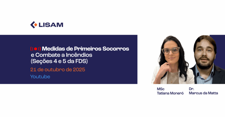Medidas de Primeiros Socorros e Combate a Incêndios (Seções 4 e 5 da FDS)