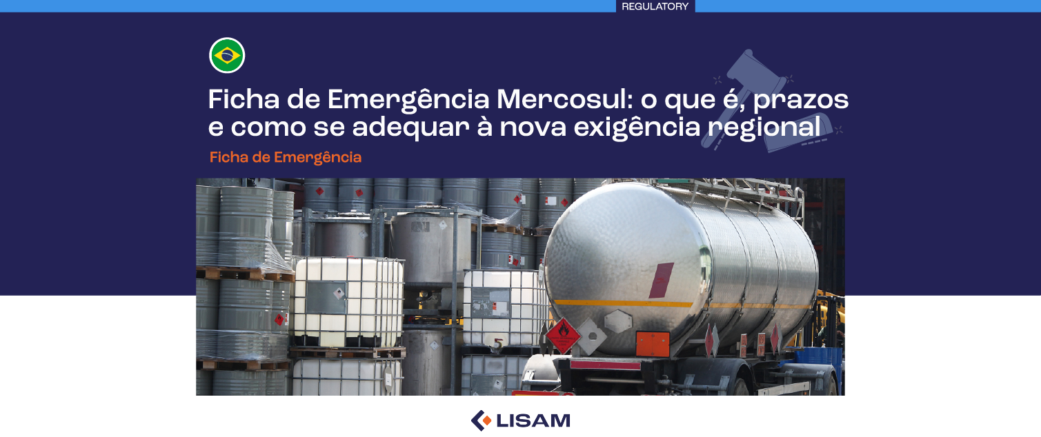 Ficha de Emergência Mercosul: o que é, prazos e como se adequar à nova exigência regional