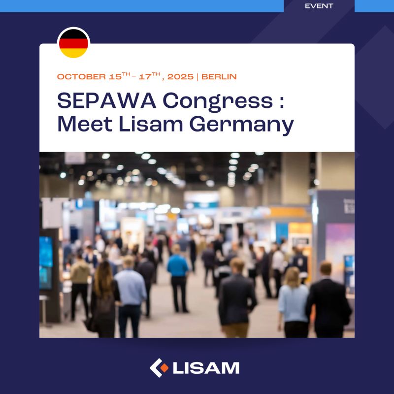 Lisam Germany auf dem SEPAWA-Kongress 2025 in Berlin