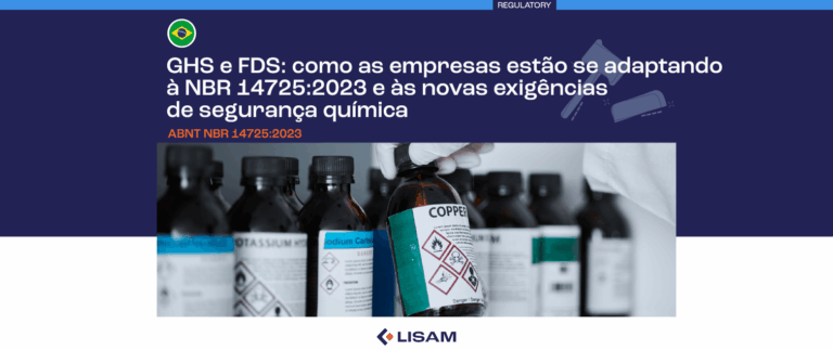 GHS e FDS: como as empresas estão se adaptando à NBR 14725:2023 e às novas exigências de segurança química