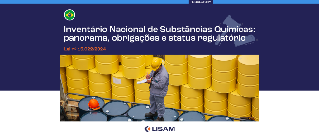 Inventário Nacional de Substâncias Químicas: panorama, obrigações e status regulatório