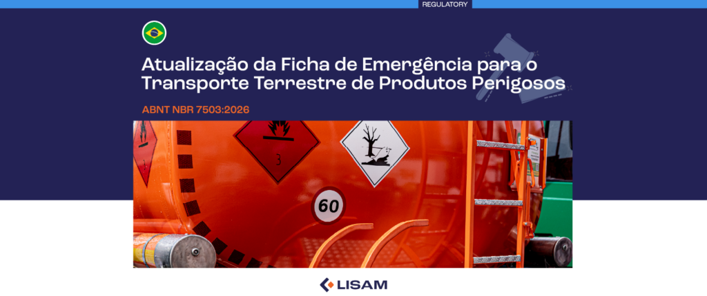 ABNT NBR 7503:2026 — O Que Muda na Ficha de Emergência para o Transporte Terrestre de Produtos Perigosos