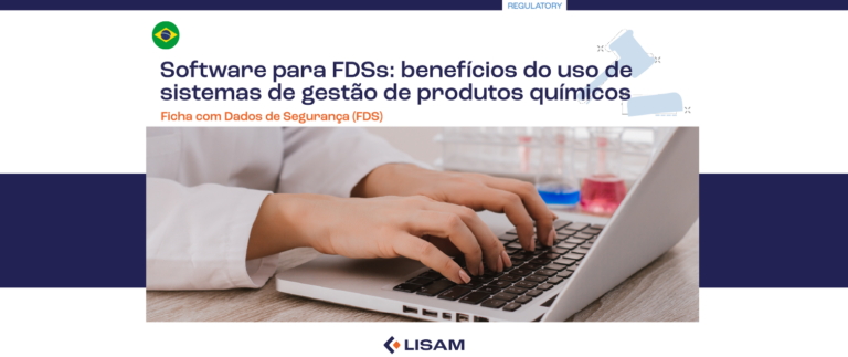 Software para FDSs: benefícios do uso de sistemas de gestão de produtos químicos